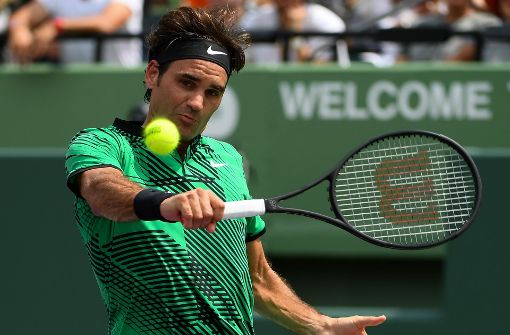 Die einhändige Rückhand ist etwas für Ästheten und Könner wie Roger Federer, Grigor Dimitrov und Philipp Kohlschreiber. Foto: Getty