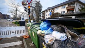 Ludwigsburg  leert Mülltonnen selbst