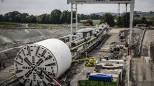 260.000 Lkw-Fahrten für Tunnel nötig
