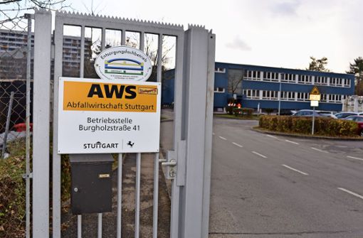 Am AWS-Standort in der Burgholzstraße wird neu gebaut. Foto: Gökalp