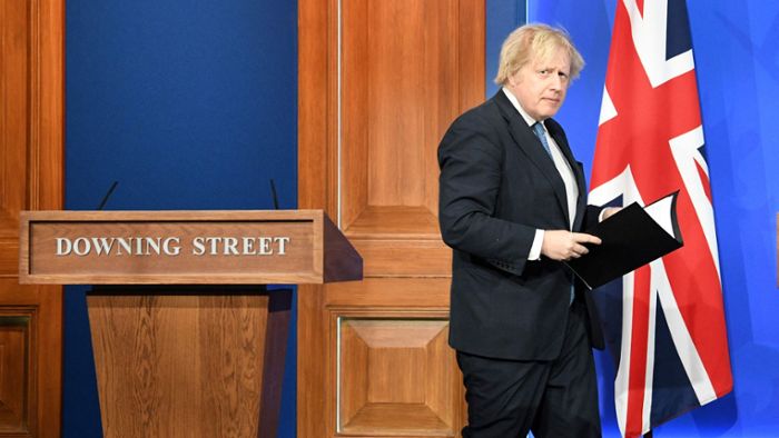 Premierminister Boris Johnson tritt zurück