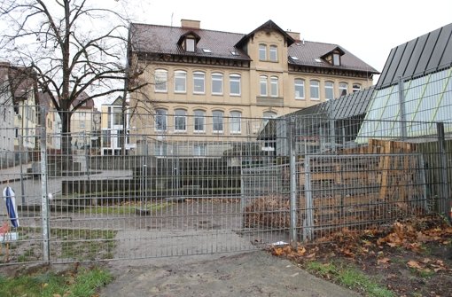 Die Planung der Sanierungsarbeiten an der Untertürkheimer Wilhelmsschule muss noch mit dem Denkmalschutzamt abgestimmt werden Foto: Maira Schmidt