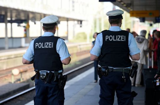 Bundespolizei auf Streife: An Bahnhöfen bekommen es die Beamten häufig mit Gewalttätern zu tun. Foto: dpa/Holger Hollemann