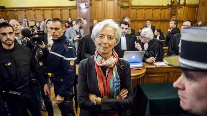 Lagarde ist schuldig, bleibt aber straffrei