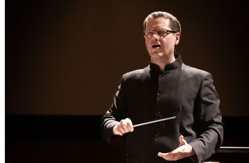 Paul Jacot ist der Dirigent der Schwäbischen Bläserphilharmonie Neckar-Teck. Foto: privat