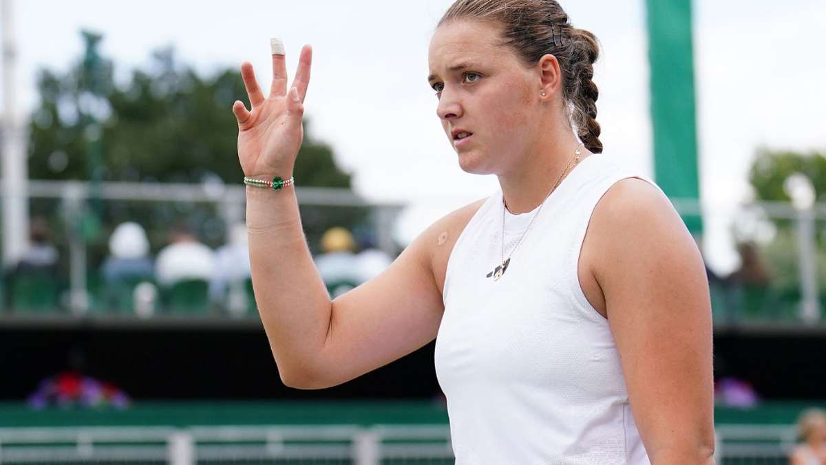 Tennis in Wimbledon: Aus für Jule Niemeier und Tamara Korpatsch