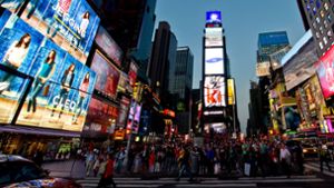 Der Times Square in New York Foto: dpa