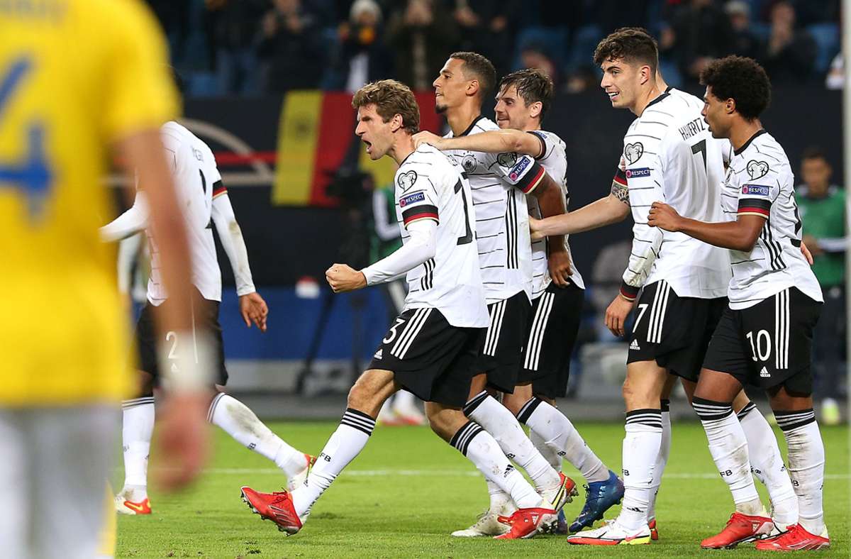 Am Ende durfte das deutsche Team gegen Rumänien doch noch jubeln.