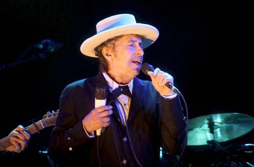 Bob Dylan bei einem Auftritt im Jahr 2012 – jetzt lässt er sich nicht mehr fotografieren Foto: dpa