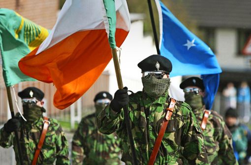 Unter dem Namen New IRA sind die Republikaner in Nordirland aktiv. Foto: Sky News/Peter Morrison