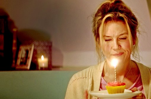 Was für ein trauriger Geburtstag: Bridget Jones (Renée Zellweger) feiert alleine. Foto: Verleih