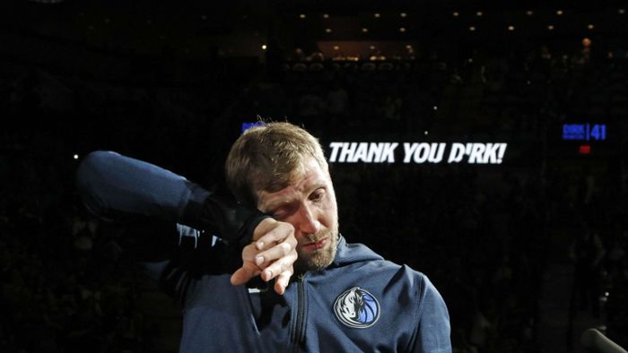Basketball-Legende verabschiedet sich unter Tränen