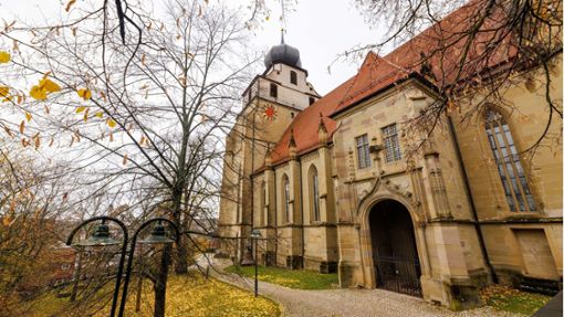 Die evangelischen Kirche steht auch in Herrenberg, hier die Stiftskirche – vor großen Veränderungen. Foto: /Stefanie Schlecht