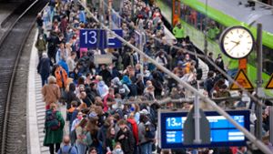 Fernverkehr der Bahn in ganz Deutschland gestört