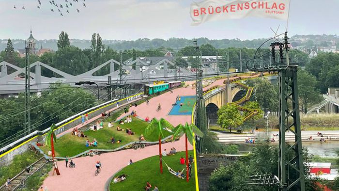 Studie zeigt: Idee eines Parks überm Neckar ist möglich