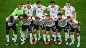 Das deutsche Team, das gegen Lettland begann, könnte auch gegen Frankreich starten. Foto: imago/Jan Huebner