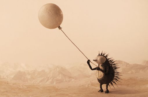 Eine schwierige Liebe: Ein Stacheltier mit Luftballon im Wettbewerbskurzfilm „Pearl Diver“ von Margarethe Danielsen (Norwegen) Foto: ITFS