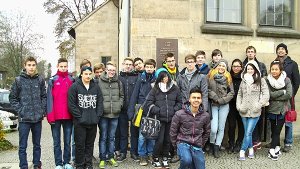 Die Schüler sind nach Stuttgart gefahren. Foto: AFR