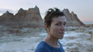 Frances McDormand macht sich in „Nomadland“ in den amerikanischen Westen auf. Foto: dpa/--