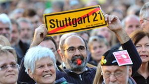 Das Großprojekt Stuttgart 21 erhitzt die Gemüter: In Degerloch ziehen am morgigen Samstag Gegner durch den Bezirk. Foto: dpa