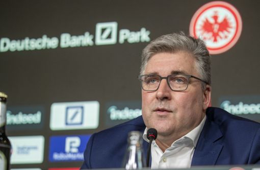Axel Hellmann, Vorstandssprecher von Eintracht Frankfurt Foto: dpa/Helmut Fricke