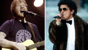 Ed Sheeran singt Ständchen für Bruno Mars