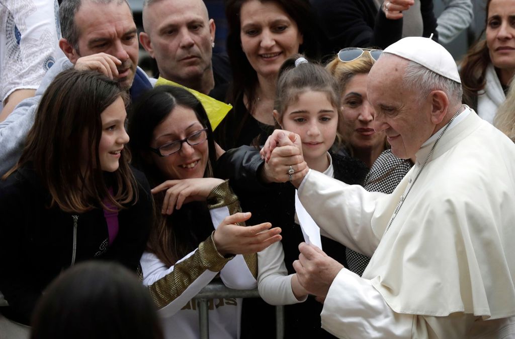 Papst Franziskus gibt sich gerne volksnah. Foto: AP
