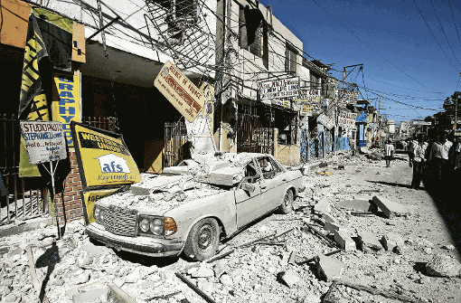 Beim Erdbeben im Januar 2010 wurden große Teile von Haiti zerstört. Foto: dpa