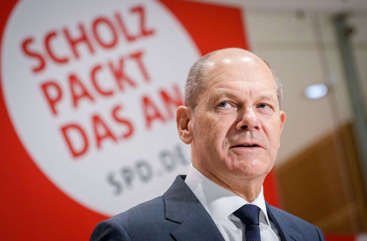 Arbeitet an der neuen Regierung: SPD-Politiker Olaf Scholz Foto: dpa/Kay Nietfeld