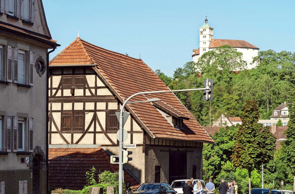 Das Hofgut samt Stallscheune an der Franckstraße in Vaihingen gilt als erhaltenswert. Foto: factum/Andreas Weise (Archiv)