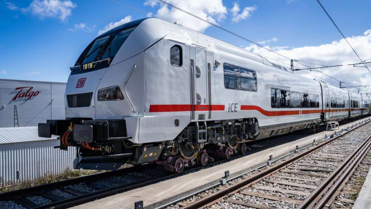 Neuer Schnellzug der Deutschen Bahn: So sieht der neue ICE aus