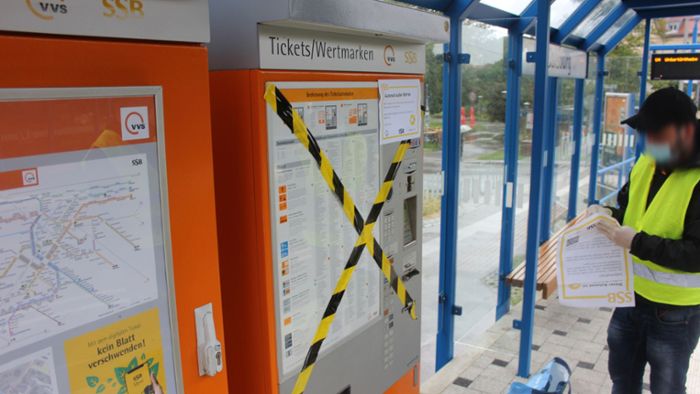 Aktivisten manipulieren Ticket-Automaten
