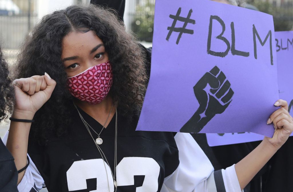 Black Lives Matter kämpft gegen die Unterdrückung von Afroamerikanern. (Symbolfoto) Foto: AP/Nardus Engelbrecht