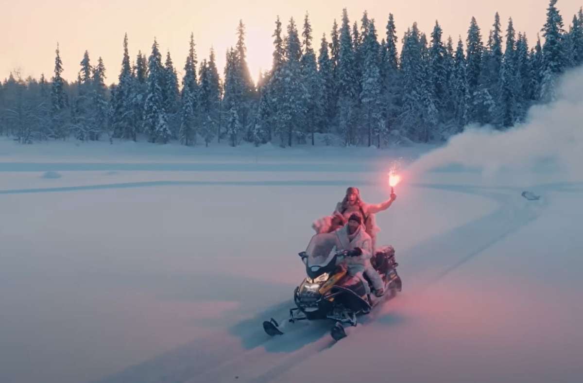 Die Serie „Arctic Warrior“ ist in Lappland gedreht worden. Foto: Otto Bulletproof/YouTube