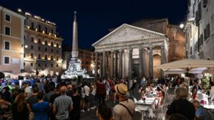 Das Pantheon in Rom wird gerne besucht. Foto: AFP/ANDREAS SOLARO