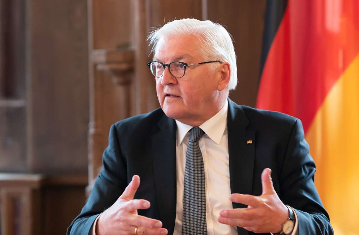 Bundespräsident Steinmeier will weiter über einen  Pflichtdienst sprechen (Archivfoto). Foto: dpa/Silas Stein