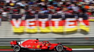 Sebastian Vettel verpasste am Sonntag seinen dritten Formel-1-Sieg nacheinander. Foto: Getty Images AsiaPac