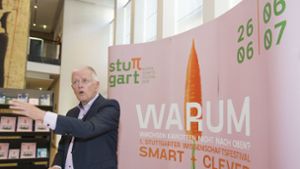 OB Fritz Kuhn will Stuttgarts Ruf  als Wissenschafts- und Forschungsstadt zu stärken. Foto: Lichtgut