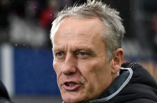 Freiburgs Trainer Christian Streich sieht die deutsche Liga auf keinem guten Weg. Foto: dpa