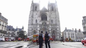 Tatverdächtiger nach Feuer in französischer Kathedrale in U-Haft