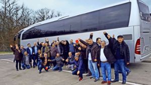Der Jubel bei den Werzalit-Arbeitnehmern ist nach dem Erfolg in Erfurt groß Foto: privat