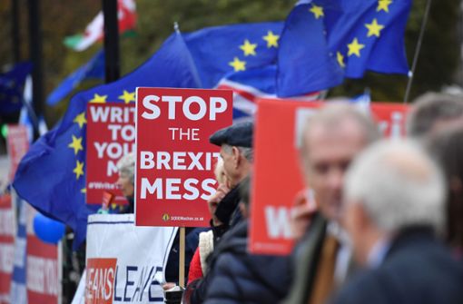 Die britische Bevölkerung ist tief gespalten zwischen Befürwortern des Brexit und Gegnern. Foto: AFP