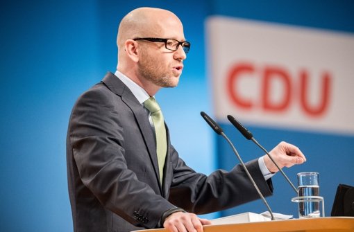 CDU-Generalsekretär Peter Tauber Foto: dpa