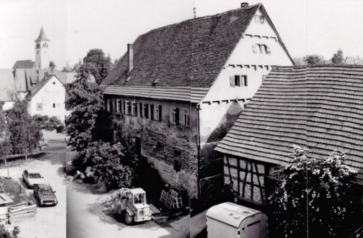Das Große Haus  in Schmiden hat eine wechselvolle Geschichte. Foto: Stadtarchiv Fellbach