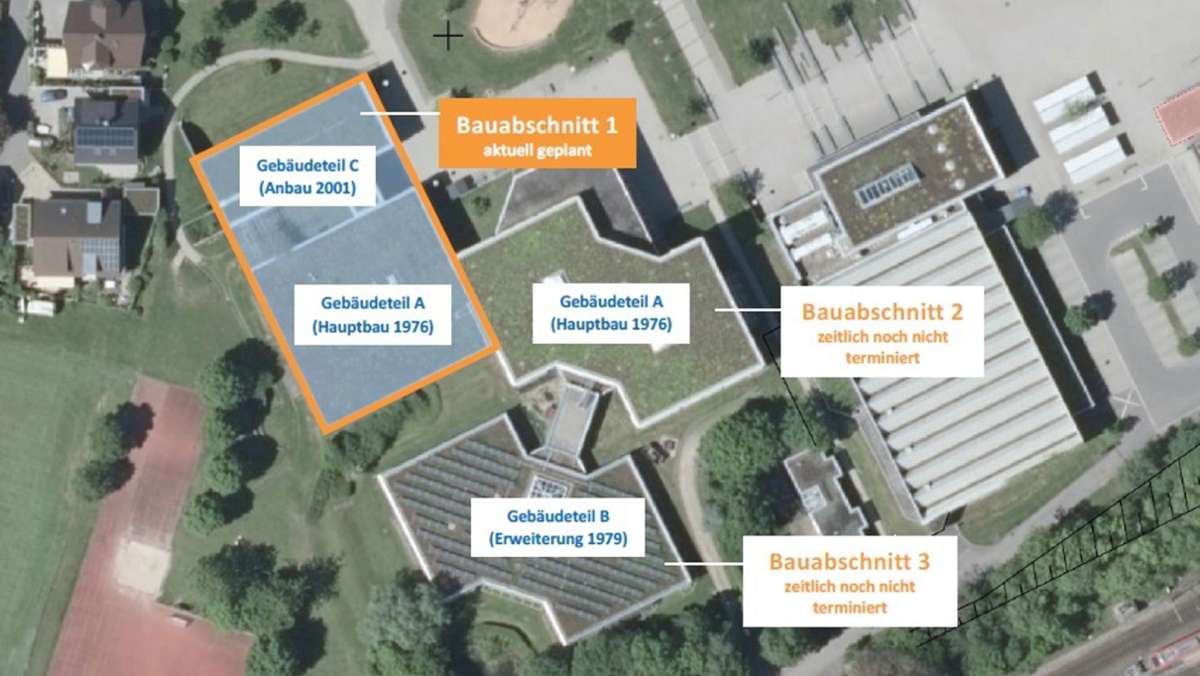 Schulmodernisierung in Herrenberg: Das Andreae-Gymnasium ist sanierungsbedürftig