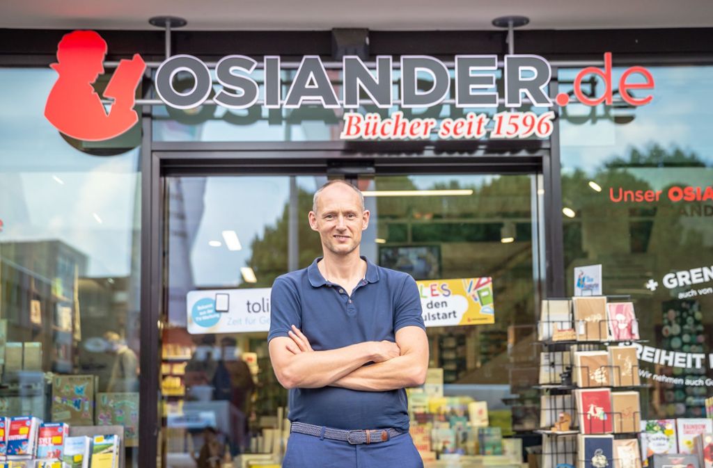Mittlerweile ist auch Osiander in Stuttgart wegen der Corona-Krise geschlossen: Co-Chef Christian Riethmüller fordert die Verbraucher auf, den regionalen Einzelhandel in Krisenzeiten zu unterstützen. Foto: Lichtgut/Julian Rettig