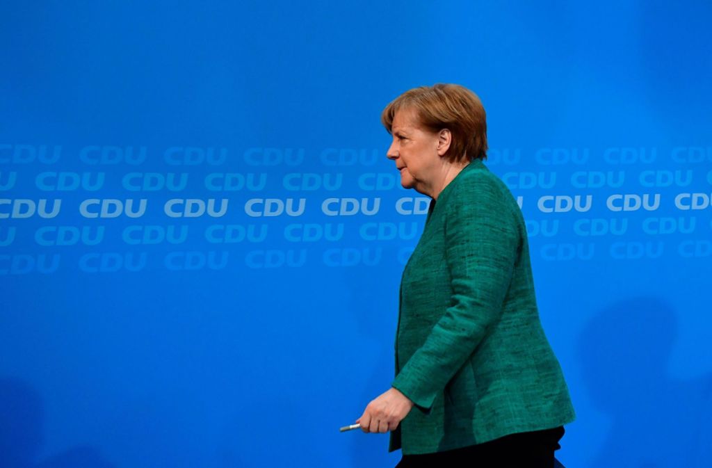 Angela Merkel  hat die Voraussetzungen geschaffen, dass der Parteitag  am Montag  den Weg in eine vierte Amtszeit ebnet.