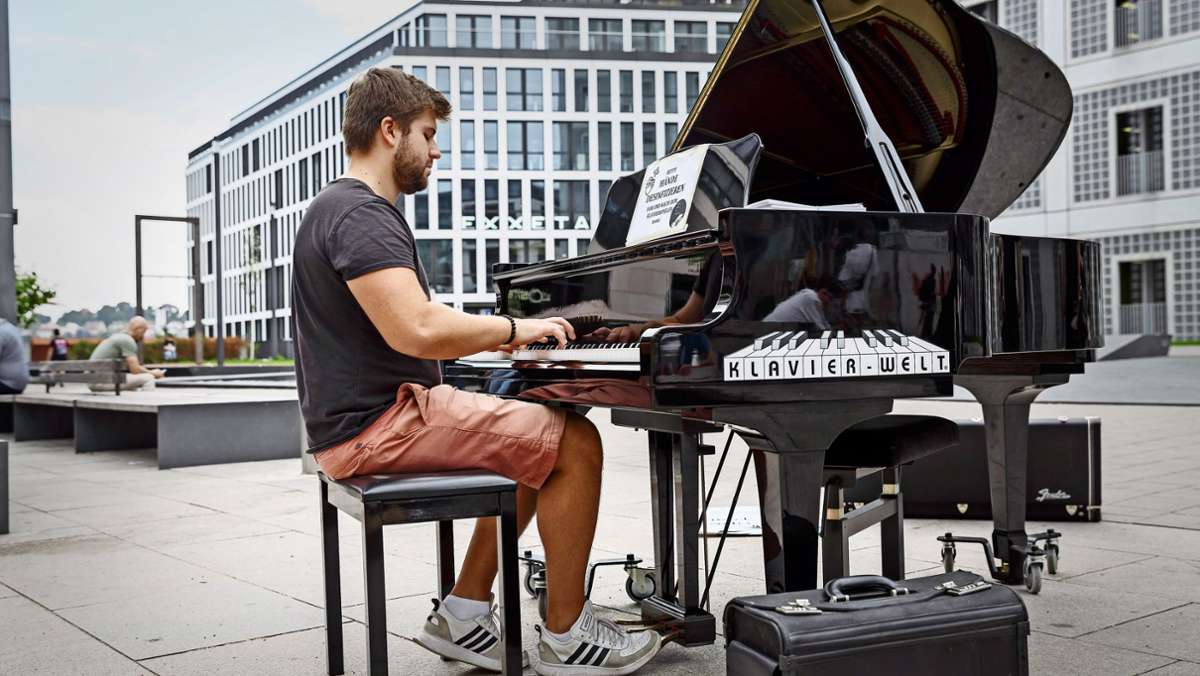 Open Piano in Stuttgart: Musik für einen guten Zweck