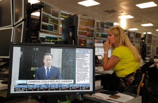 Der Brexit sorgt für ein Erdbeben am internationalen Finanzmarkt, auch die Presse zeigt sich betroffen vom Ausgang des Referendums. Foto: AFP