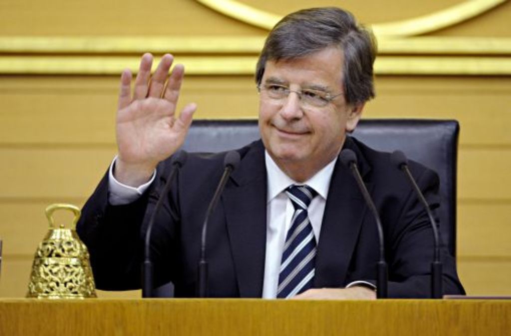 Abschied nach nur fünf Monaten: Willi Stächele hat seinen Rücktritt als Landtagspräsident erklärt.  Foto: dpa
